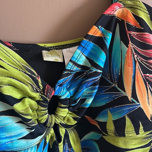 Plus-size One Piece Swimsuit - Picture 2 of 3